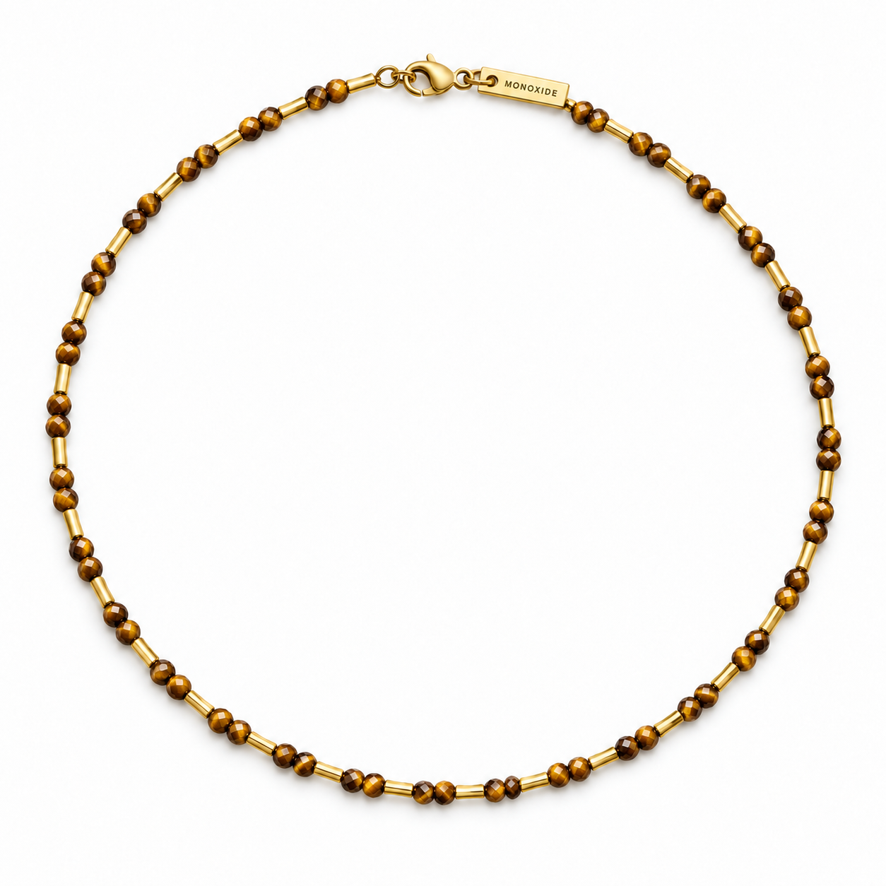Kira Mini Necklace - Tiger's Eye
