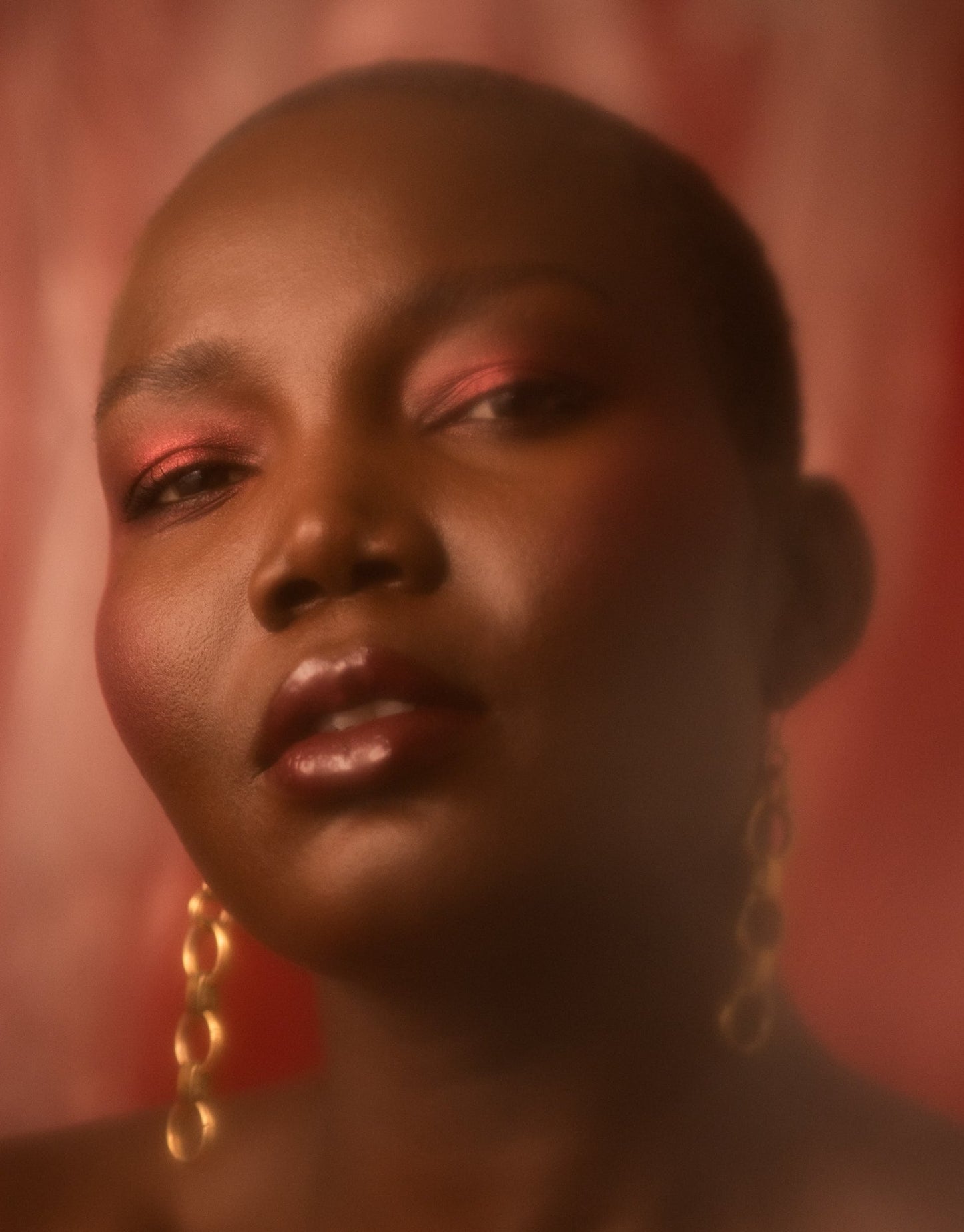 *Elle Magazine Pick | Zephyr Chain Earrings- Gold