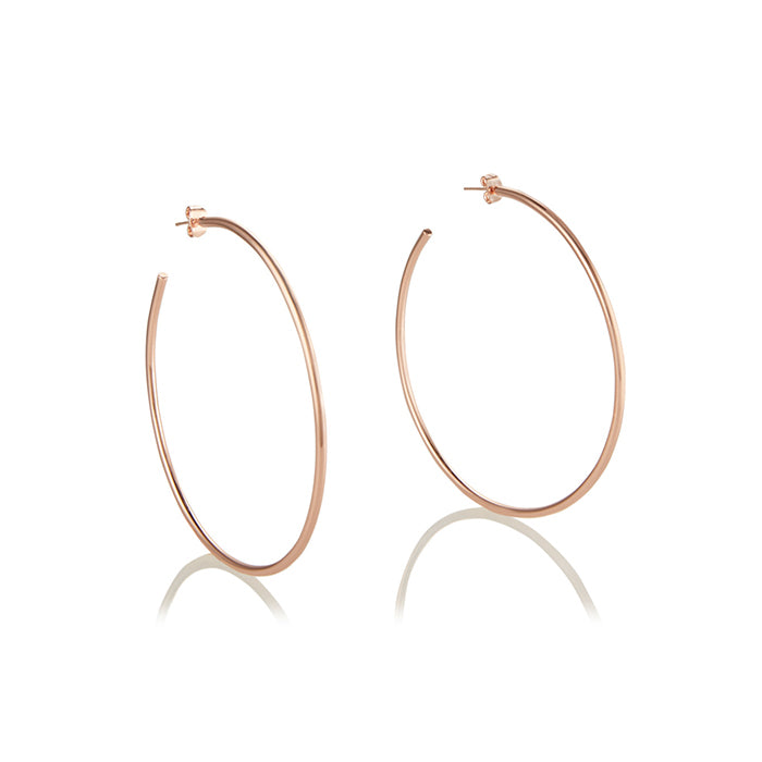Seychelles Hoops - Rose Gold