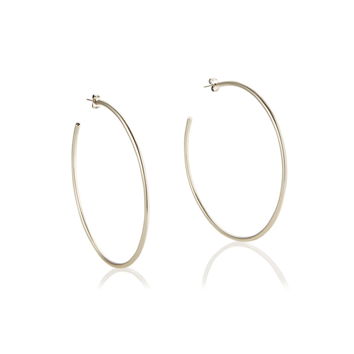 Seychelles Hoops- Silver