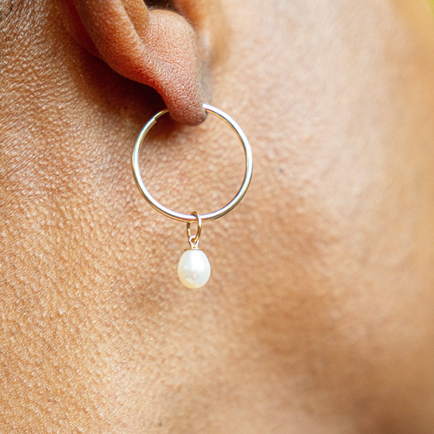 Arlette Pearl Hoops (2-in-1)
