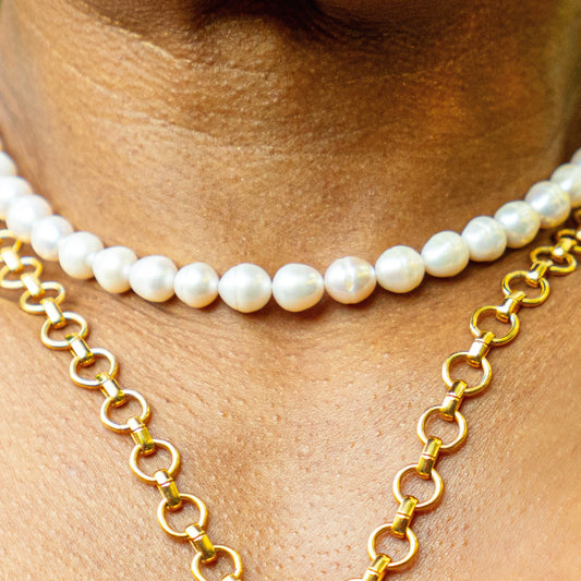 Arryn Pearl/Hematite Layer