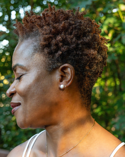 Elia Pearl Earrings (2 in 1)