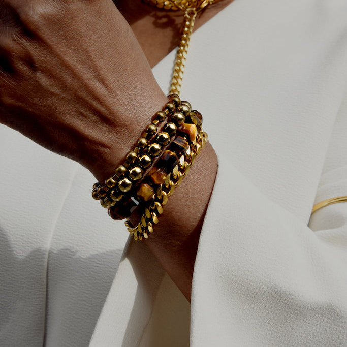 Forrester Bracelet - Tiger's Eye