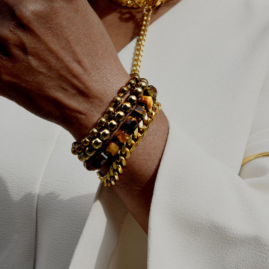 Forrester Bracelet - Tiger's Eye