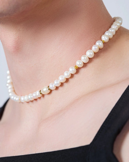 MXM OCEANE PEARL NECKLACE