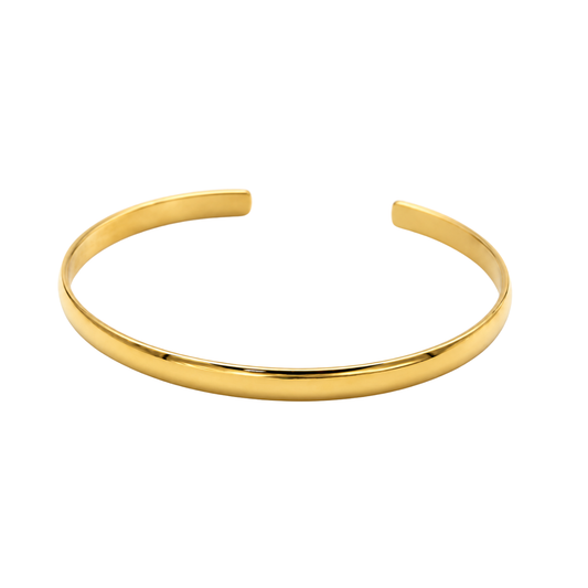 Una Simple Bangle - Gold