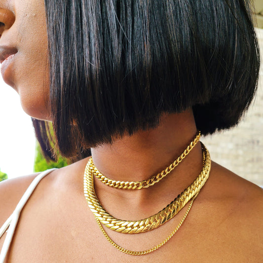 Henrietta Necklace -Gold